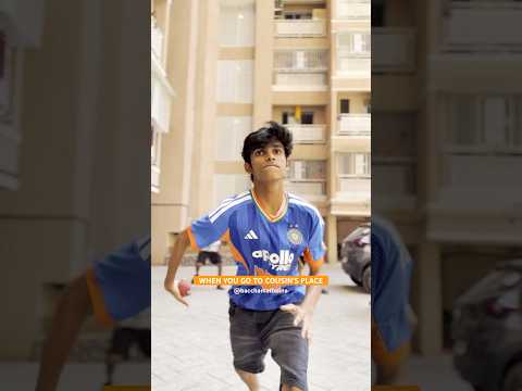 ME AT COUSIN’S PLACE #shorts #friends #T20CreatorClub #T20WorldCup #cricket #sports #society #funny
