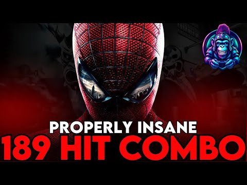 CRAZY 189 HIT COMBO - SpiderMan -  Demon Warehouse  -  Perfect Score  - Hard Mode