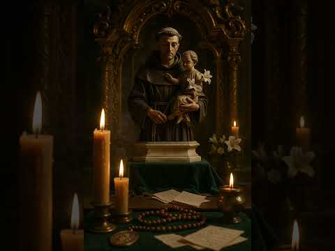 🔥 Santo Antonio de Padua: Retorno de Parejas en Casos Urgentes (Amor que Vuelve) 🕯️❤️✨ #fe #amarres