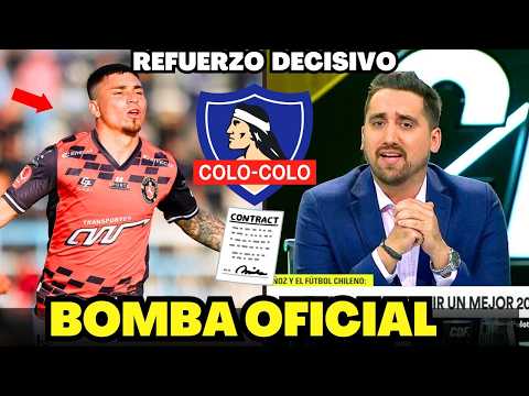 💣🚨BREAKING NEWS! THE MOST DECISIVE MILLION-DOLLAR SIGNING IS COMPLETED! COLO COLO NEWS TODAY