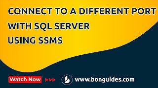 How to Connect to a Different Port with SQL Server Management Studio