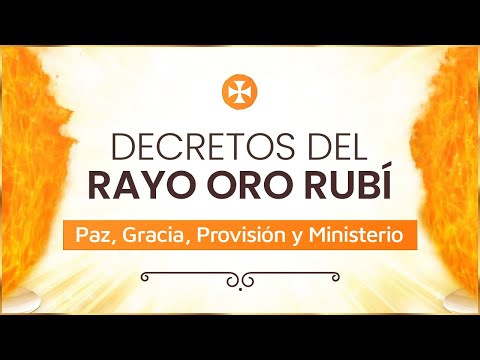 Decretos del Rayo Oro Rubí
