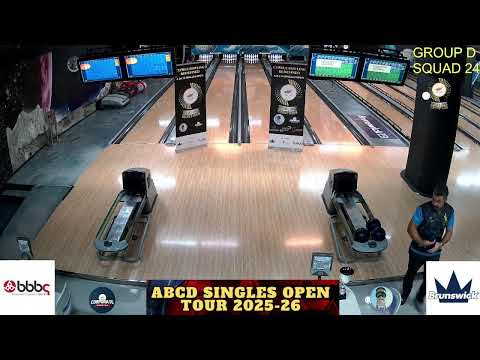 ABCD SINGLES OPEN 2025 - 2026 GROUP D - FINALS / LANES 1-4