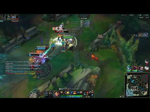 Xin Zhao jungle vs Sylas Partida Normal LAS con ezreal  troll