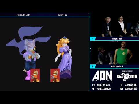 Super AON 2018 Doubles MayB & Hax vs Codi & Animal Losers Finals