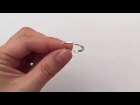 Vintage Tiffany-Inspired Diamond Baguette Ring