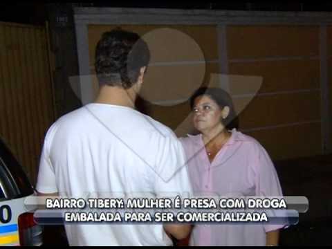 Mulher com bebê de colo é presa acusada de tráfico de drogas no Tibery - parte 1