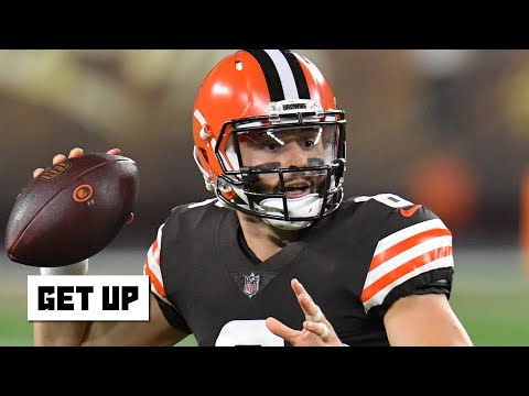 貝克-梅菲爾德是一個低於平均水平的四分衛嗎？| 起床 (Is Baker Mayfield a below-average QB? | Get Up)