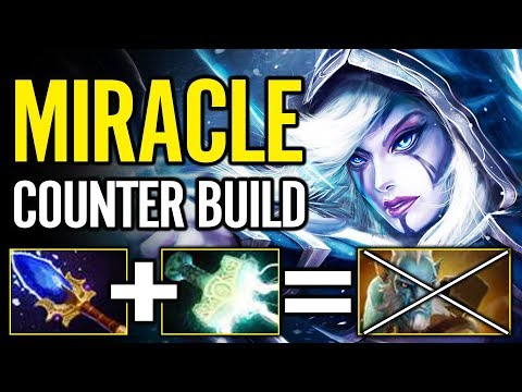 Extreme Counter Build by MIRACLE Drow Ranger vs PL What a Player! Dota 2 Pro Gameplay