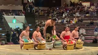 令和7年度 初場所8日目 新序出世披露