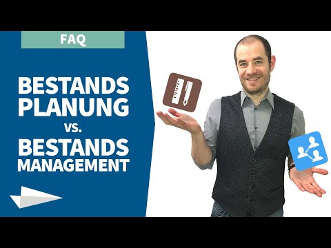 Bestandsplanung vs. Bestandsmanagement: Was sind die Unterschiede?