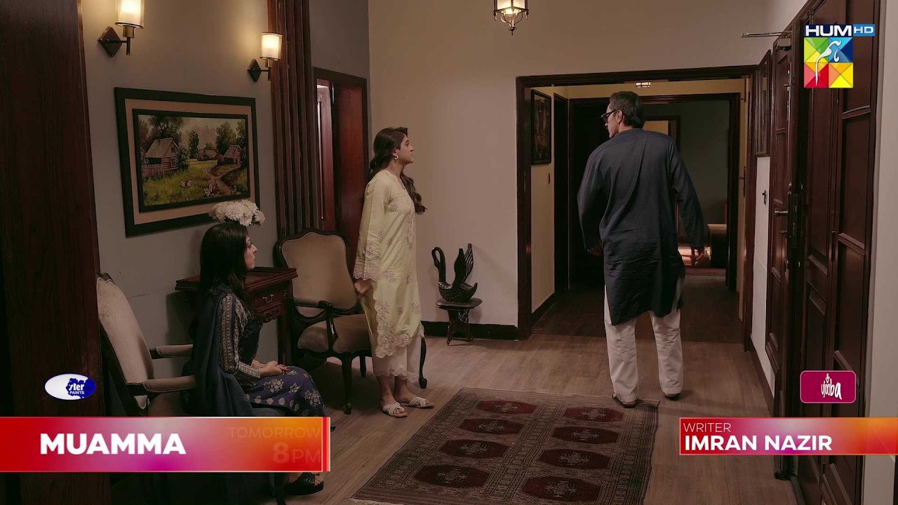 Muamma - Ep 26 Promo - Tomorrow At 08:00 Pm [ Saba Qamar & Ali Ansari ] - HUM TV