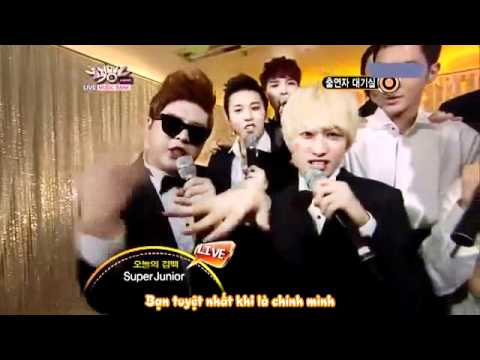 [vietsub][110805] Super Junior - KBS Music Bank