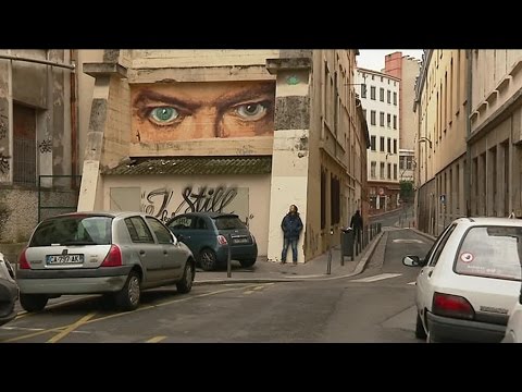 Hommage à David BOWIE par un street artist
