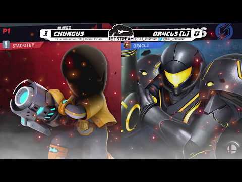 Quarantainment 18 Grand Finals - Chungus (Mii Gunner) Vs. OR4CL3 [L] (Samus) Smash Ultimate - SSBU