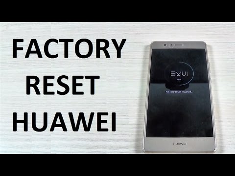 How to RESET Huawei Mate 8, Honor 8, P9, Lite | Factory Reset from Settings Menu