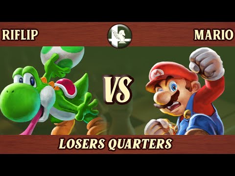 Riflip (Yoshi, Joker) vs Mario (Steve, Min Min) - West Towne Brawl 10 Losers Quarters