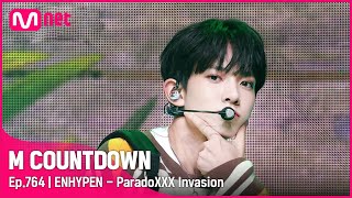 [ENHYPEN - ParadoXXX Invasion] #엠카운트다운 EP.764 | Mnet 220804 방송
