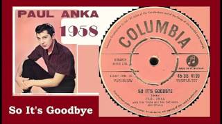 Paul Anka - So It's Goodbye (Vinyl)