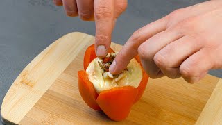 Transform Your Stuffed Peppers Into Works Of Art Using This Simple Trick!