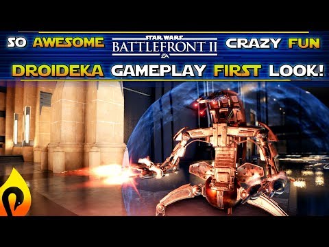 New Droideka Gameplay First Look - Star Wars Battlefront 2