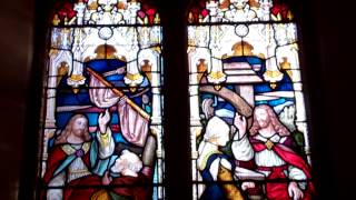 preview picture of video 'Lumsden Stained Glass Window Parish Church Luss Loch Lomond Scotland'