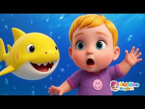 Baby Shark Doo Doo Song | Nursery Rhymes & Kids Songs | KidZone Kingdom