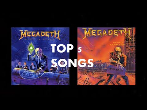 Top 5 Megadeth Songs