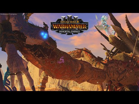 Tzeentch Gets CRABS - vs Vampire Coast // Total War: WARHAMMER 3 Immortal Empires Land Battle