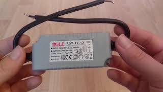 GLP AGV-12-12 Napájecí zdroj pro LED 12V 12W