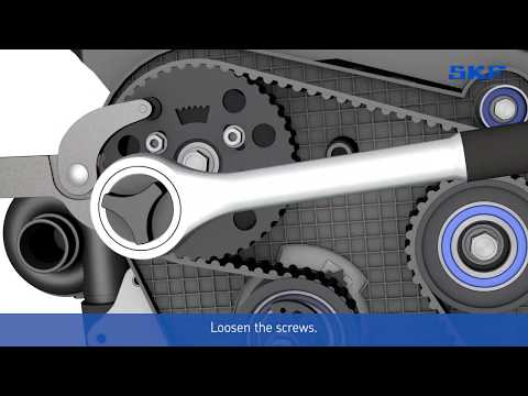 #Tutorial - How to replace the SKF timing belt and water pump kit VKMC 01148-2 for Audi A1?