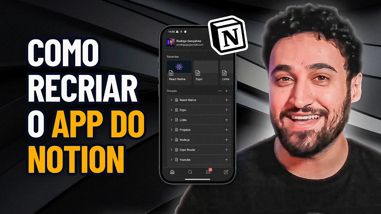 Recrie a Interface do Notion com React Native, Expo e Expo Router: passo à passo