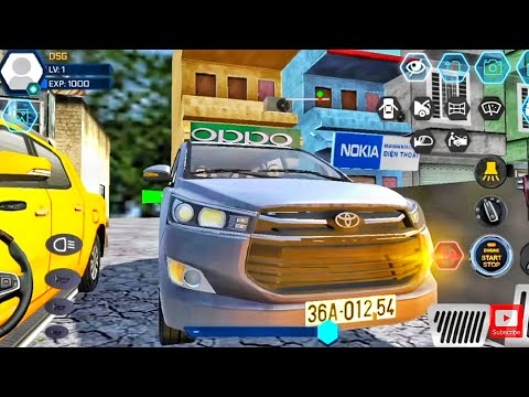 Car Simulator Vietnam - Toyota Innova Long City Tour Car Driving #4 Car Games Android Gameplay