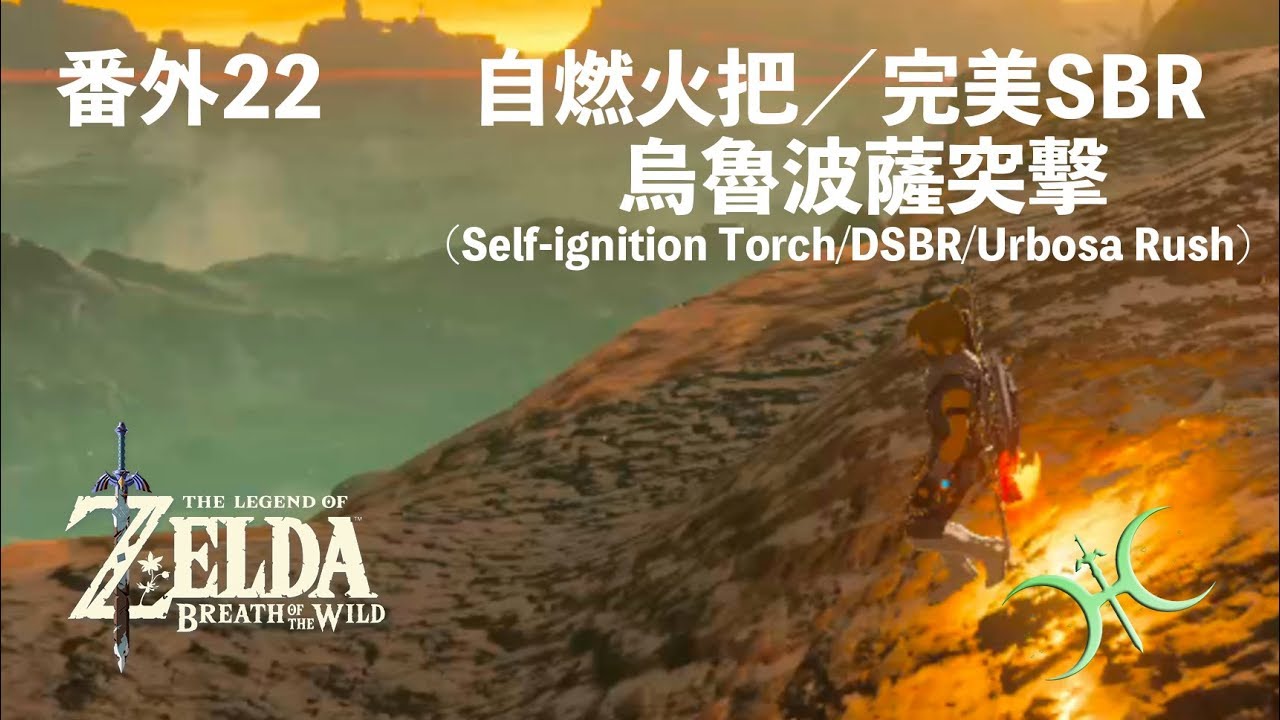 番外22 自燃火把／完美盾擋重置(DSBR)／烏魯波薩突擊(Urbosa Rush)（補充教學）