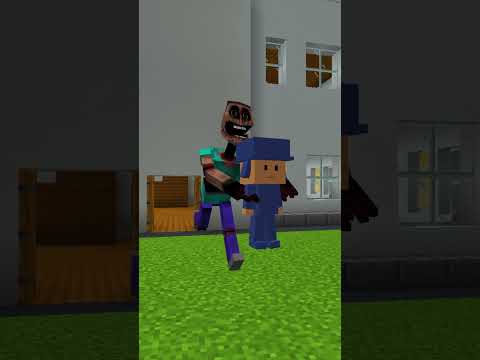 POCOYO NO CREE EN EL COCO #shorts #minecraft  #smilingcritters #sprunki #poppyplaytime4