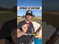Shooting Drywall With Birdshot Buckshot And A Slug Using A 12 Gauge Shotgun