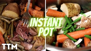 How to Cook Instant Pot Steak and Veggies ~ Easy Dinner Recipe