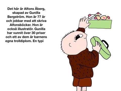 Gunilla Bergström animering