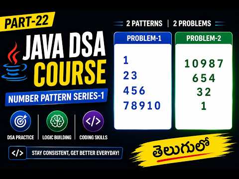 Java Number Pattern Programs In Java Problem 1 Problem 2 Number Pattern Series 1 Part 22