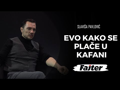 EVO KAKO SE PLAČE U KAFANI