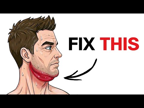 2 Exercises That DESTROY Your Double Chin (Restore Jawline)