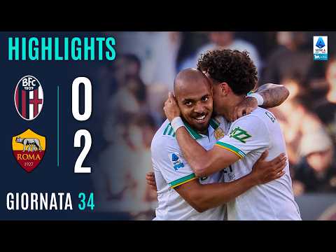 Video highlights della Bologna vs Roma (0 a 2) - Giornata 34 - Fantacalcio e fantamedie