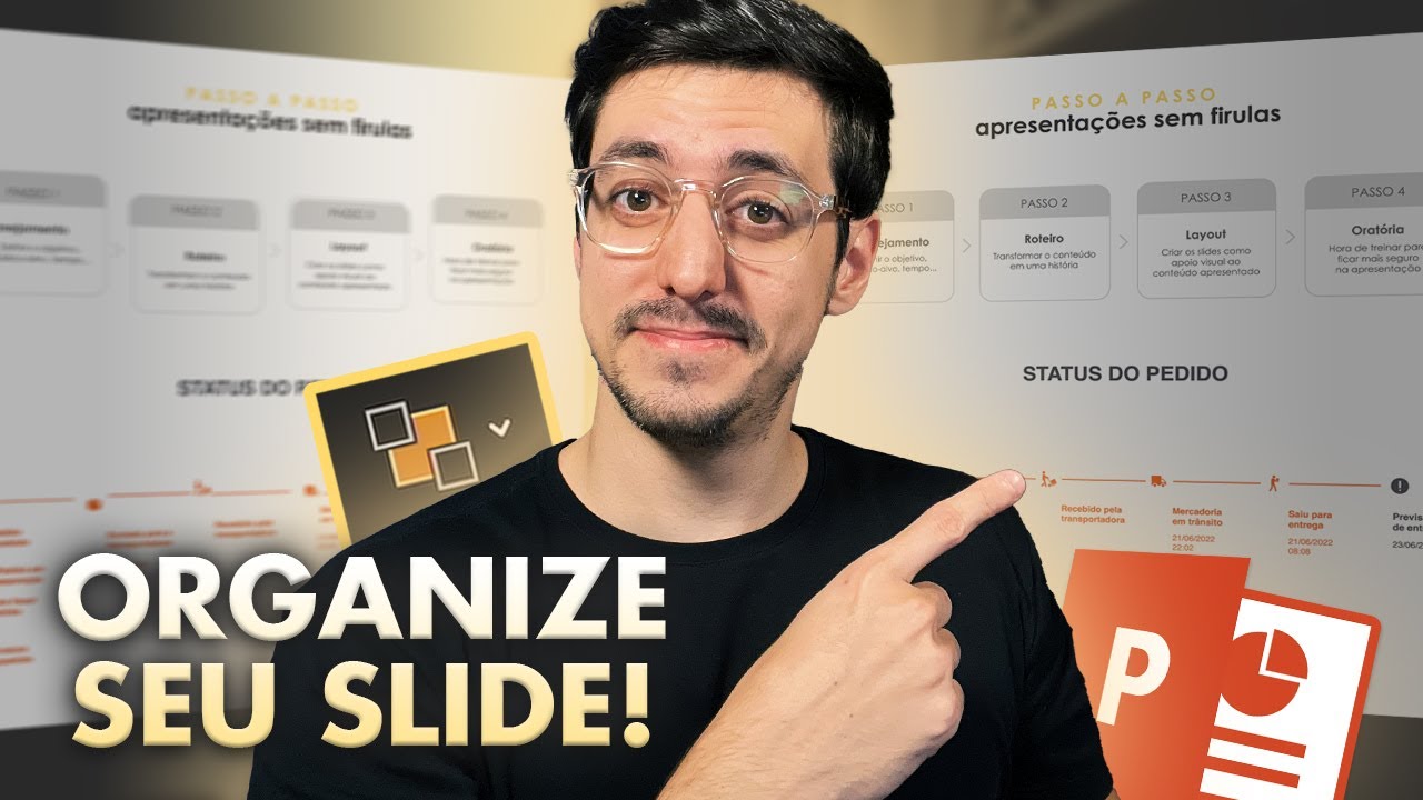 COMO ORGANIZAR OS SEUS SLIDES COM APENAS 1 BOTÃO