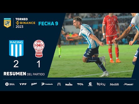 #TorneoBinance 2023 | Fecha 9 | resumen de Racing - Huracán