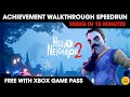 Hello Neighbor 2 - Achievement Walkthrough Speedrun (1000G IN 15 MINUTES) FREE WITH XBOX GAME PASS