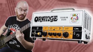Video thumbnail for The LOUD & POWERFUL Lunchbox Amp! - Orange Bass Terror [Demo] by Patrick Hunter