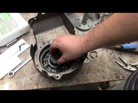 HOW TO repair a Pull Cord on a Briggs and Stratton Lawnmower