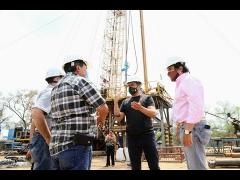 Supervisaron obras para provisión de agua potable en Santa Victoria Este