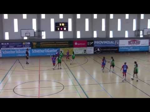 Petermännchencup weibl.J E 27.04.2013 SV Grün-Weiss-Schwerin I : Rostocker HC Part 2