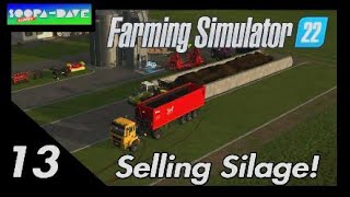 Farming Simulator 22 Selling Silage